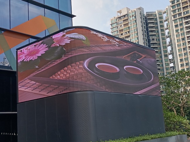 華邦瀛P3戶(hù)外全彩LED顯示屏